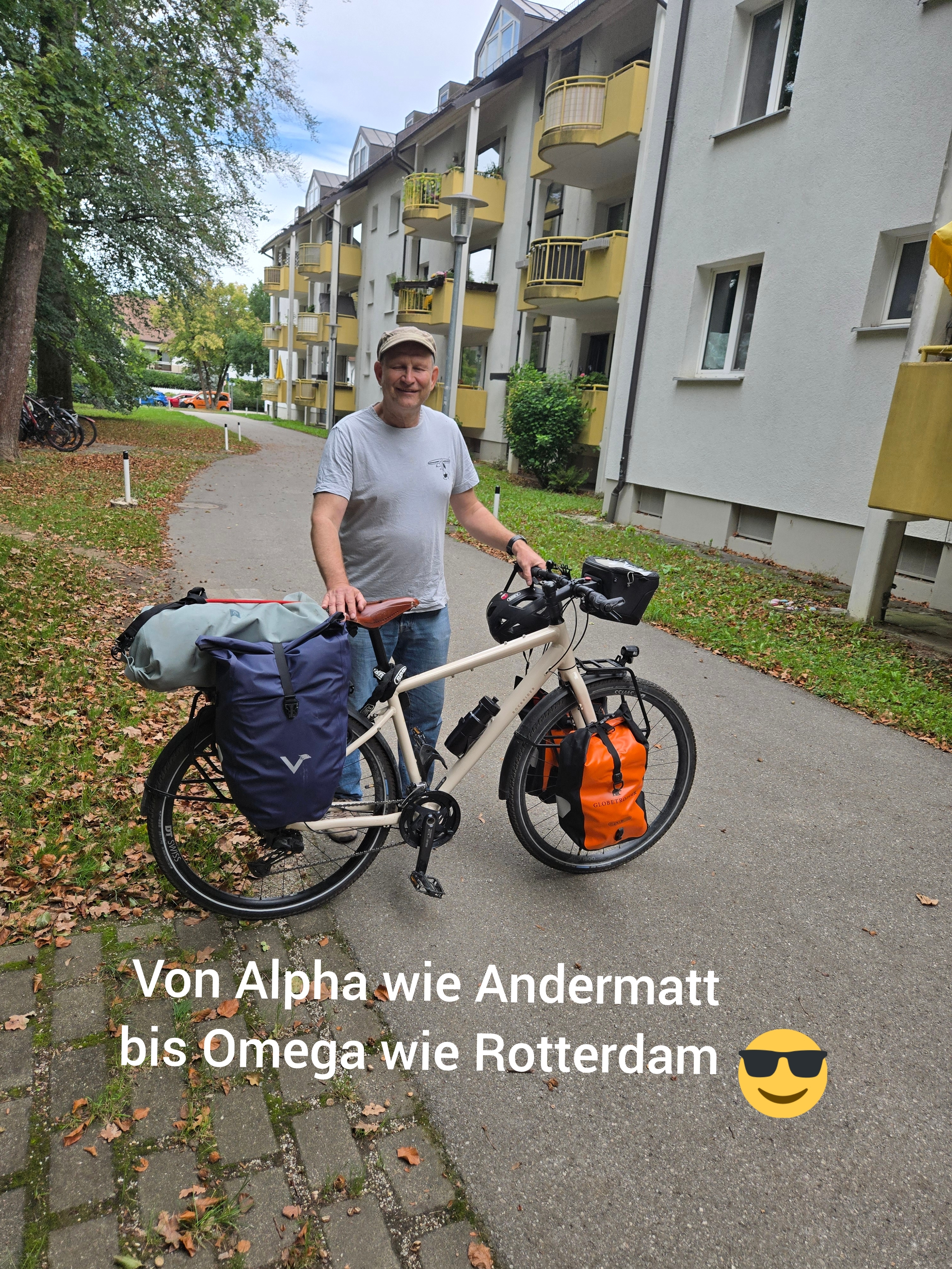 Vom Ursprung des Rheins in der Andermatt bis zur Mündung in Rotterdam